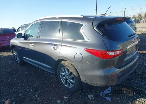 2013 Infiniti Jx35 z USA, uszkodzony, nr VIN 5N1AL0MM5DC340124